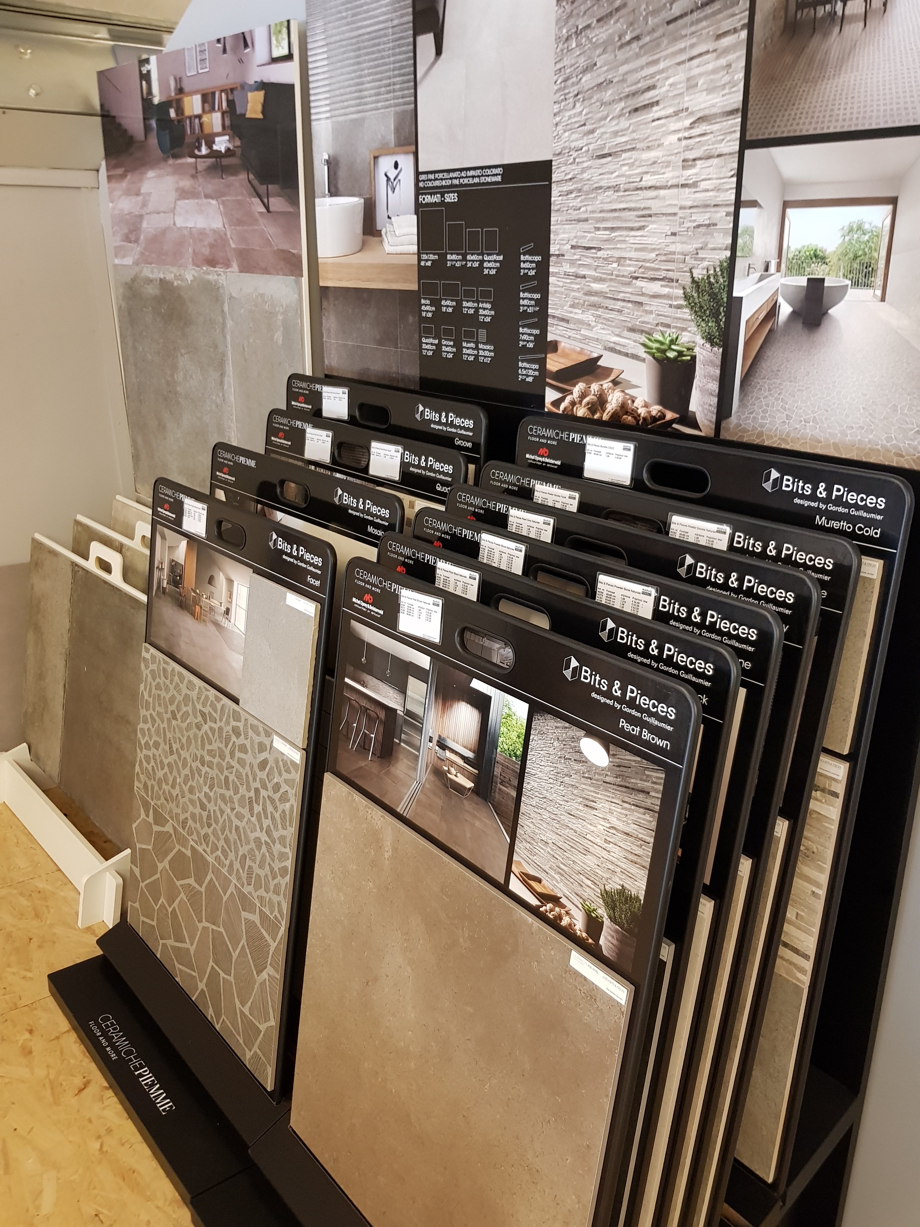 Showroom van Marvo Tegels in Leende